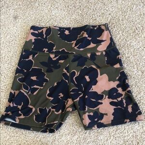 Printed bike shorts